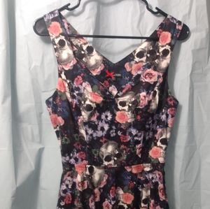 Hell Bunny skull dress